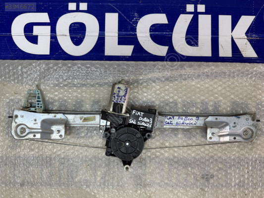51814130 Fiat Doblo 3 Sağ Sürgülü Kapı Cam Motoru/Krikosu ORJ
