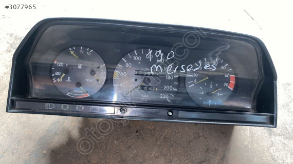 W201 Mercedes 190 Gösterge