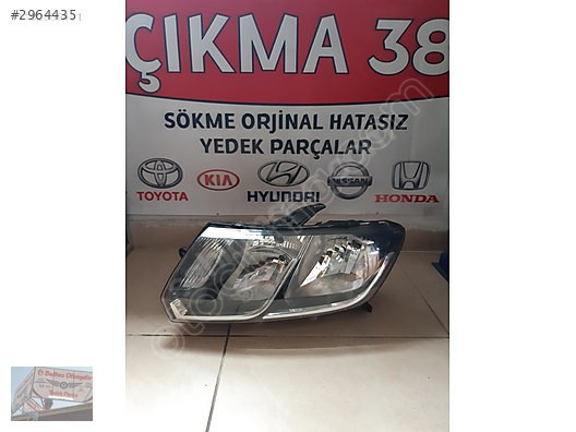 Clio Symbol Sedan 2013-2017 Sol Far Orjinal Çıkma 260607796