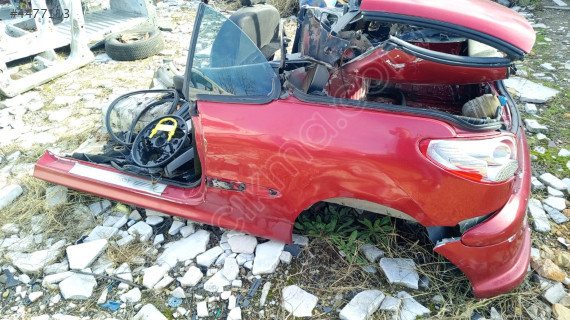 Peugeot 206 cc sol masbıyel sol arka camurluk