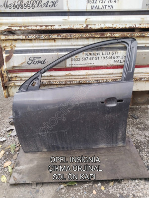 OPEL İNSİGNİA ÇIKMA ORJİNAL SOL ÖN KAPI 2009-2016