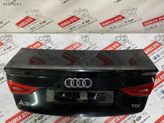 AUDI A3 8V KASA SİYAH BAGAJ KAPAĞI SÖKME ORJINAL