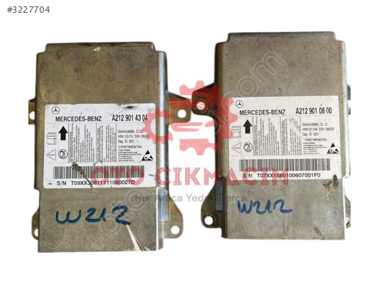 MERCEDES W212 AİRBAG BEYNİ