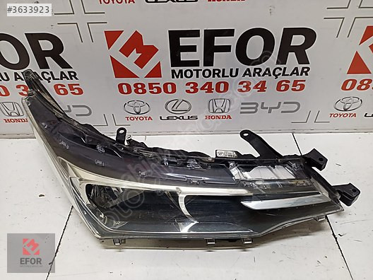 TOYOTA COROLLA SAĞ FAR ÇIKMA ORİJİNAL PARÇA 2016-2018