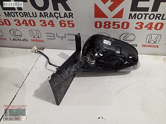 TOYOTA YARİS SOL AYNA ÇIKMA ORİJİNAL PARÇA 2012-2018