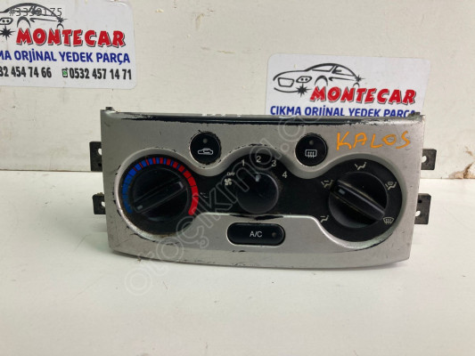 CHEVROLET KALOS KLİMA KONTROL PANELİ ORJİNAL ÇIKMA MONTECAR