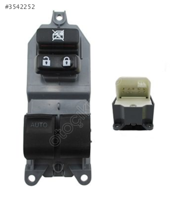 DÜĞME CAM KALDIRMA SOL ÖN TOYOTA COROLLA 07-12 84820-0D100 ÇİFTLİ