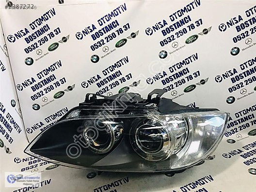BMW 3 SERİSİ E92 COUPE MAKYAJSIZ SOL FAR ORJ ÇIKMA 716212