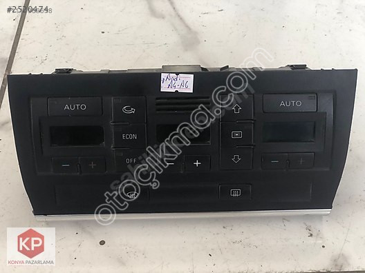 Audi A4 klima kontrol paneli