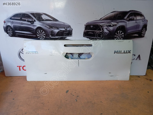 2020-2025 TOYOTA HİLUX ÇIKMA ORİJİNAL BAGAJ KAPAĞI