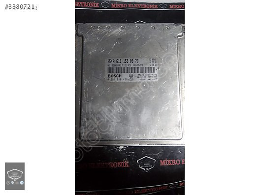 MERCEDES W638 VİTO MOTOR BEYNİ A6111530079 0281010436