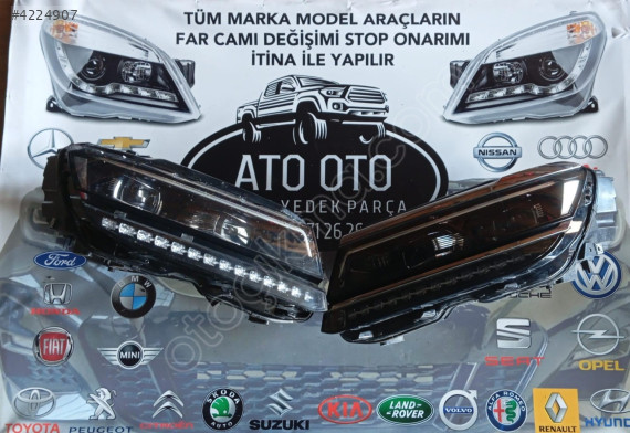 VOLKSWAGEN TİGUAN ORJİNAL ÇIKMA SAĞ SOL FAR m