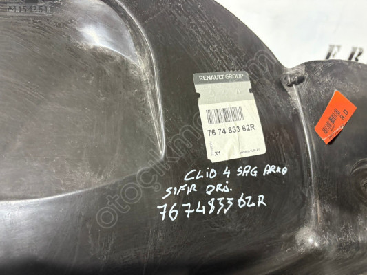 RENAULT CLİO 4 SAĞ ARKA DAVLUMBAZ SIFIR ORJ 767483362R