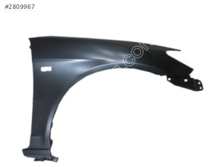 ÖN ÇAMURLUK SAĞ HONDA CIVIC 04-06 60211-S5A-J00ZZ SİNYAL DELİKLİ