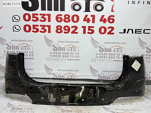 CHERY TIGGO 7 ARKA TAMPON ÇIKMA YEDEK PARÇA 2022-2024