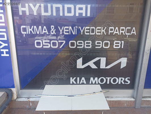 KİA SPORTAGE 2019-2021 ARKA TAMPON NİKELAJI ORİJİNAL ÇIKMA YEDEK