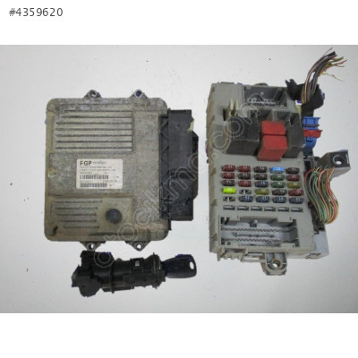 MJD 6JF.P3 55195817 Fiat Punto 1.3 Motor Beyni Komple Seti