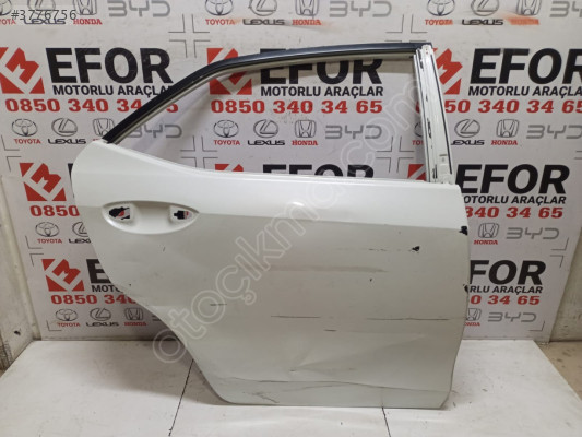 TOYOTA COROLLA SAĞ ARKA KAPI ORJİNAL ÇIKMA YEDEK PARÇA 13-18