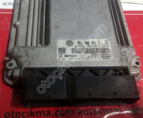 06J906021C 06J906021 0261S05974 1039S38519 VW PASSAT MOTOR BEYNİ