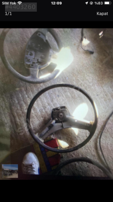 Isızu gemini direksiyon simidi