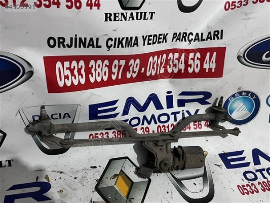 Renault Clio 2 ön cam silecek mekanizması ve motoru