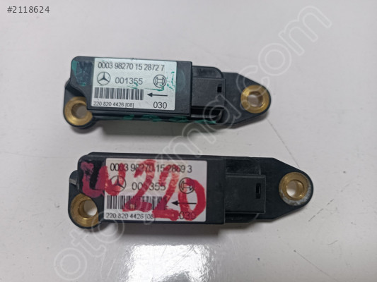 MERCEDES S W220 W210 AİRBAG DARBE SENSÖRÜ 2208204426 Ç