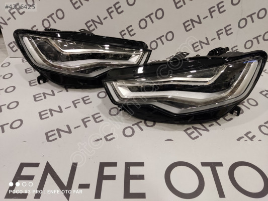 AUDİ A6 S6 BONCUK LED MATRİX SOL FAR DOLU ORJİNAL  5