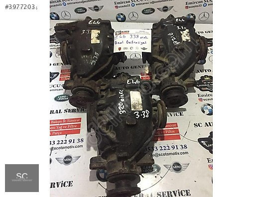 BMW 3 SERİSİ E46 3,38 ORAN DİZEL DEFRANSİYEL