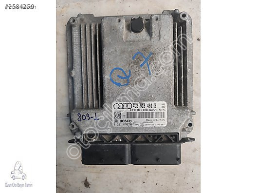 Audi Q7 3.0 TDI Motor Beyni 4L2910401B - 0281018301 - 4L0910