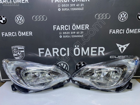 OPEL CORSA D 2011-15 SAĞ-SOL TAKIM ÖN FAR SIFIR