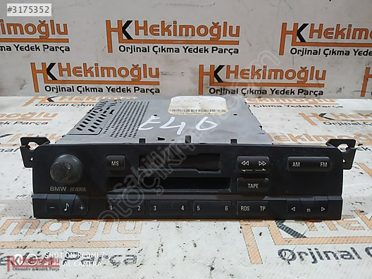BMW E46 RADYO TEYP ORJİNAL PH5950W1057894, 65.12-8 368 234, 3022