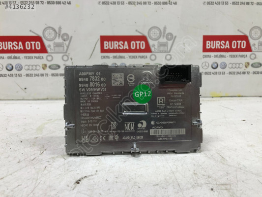 PEUGEOT 3008 KABLOSUZ ŞARJ MODÜLÜ 9848783280 ORJINAL
