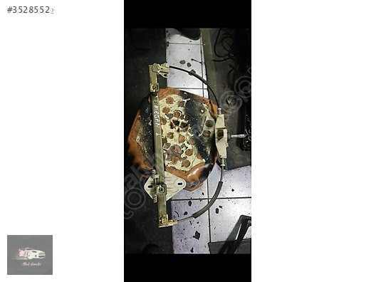 Renault Megane 1 2000 model sol arka kapı cam krikosu orjinal çı