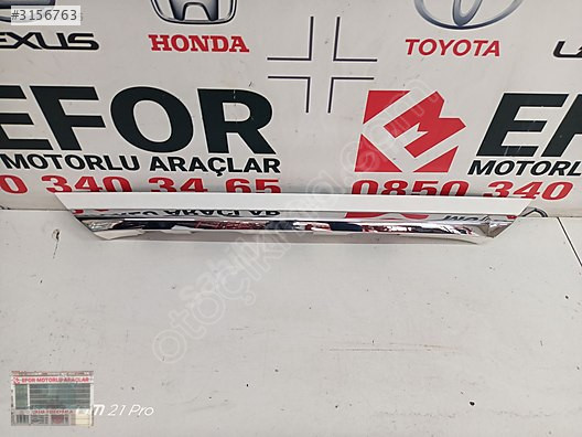TOYOTA COROLLA BAGAJ ÇİTASI ÇIKMA ORİJİNAL PARÇA 2016-2018