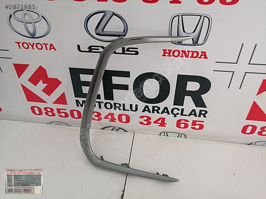 TOYOTA COROLLA SAĞ SİS ÇERÇEVESİ ÇIKMA ORJİNAL PARÇA 2019-2023