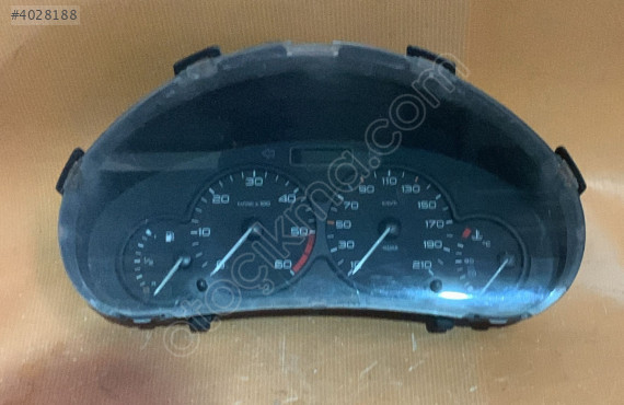 peugeot 206 gösterge saati
