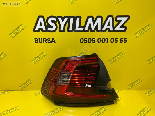 VOLVO S90 SOL ARKA STOP MAKYAJLI KASA