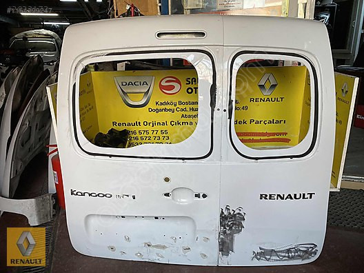 RENAULT KANGOO ÇIKMA ORJİNAL BAGAJ KAPAĞI EV DİĞER PARÇALARI