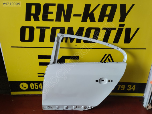 RENAULT FLUENCE SOL ARKA KAPI ORJ ÇIKMA BEYAZ RENKAY KOCAELİ