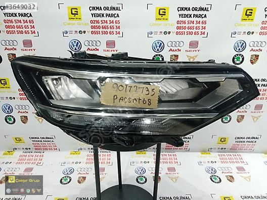 VOLKSWAGEN PASSAT B8,5 SAĞ LED FAR ÇIKMA SÖKME YEDEK PARÇA