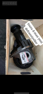 Isuzu D-max Sıfır Arka Defransiyel