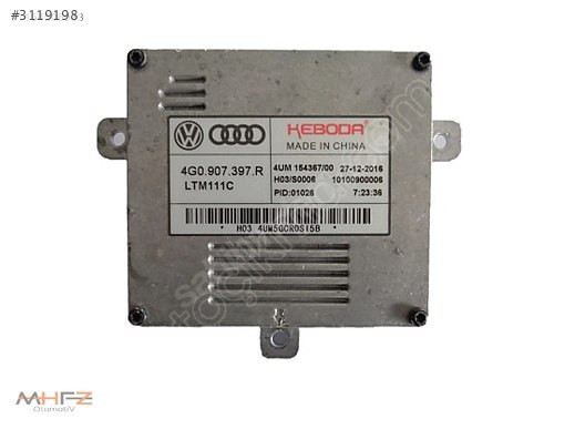 VW TOUAREG 2015-2018 LED ZENON XENON FAR BEYNİ 4G0907397R