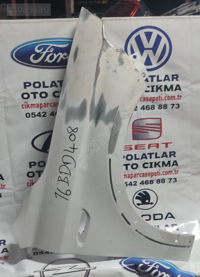 Fiat egea gross ön sağ çamurluk orijinal beyaz