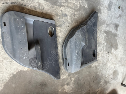 Reno megane 2 siyah kumaş kapı döşemesi