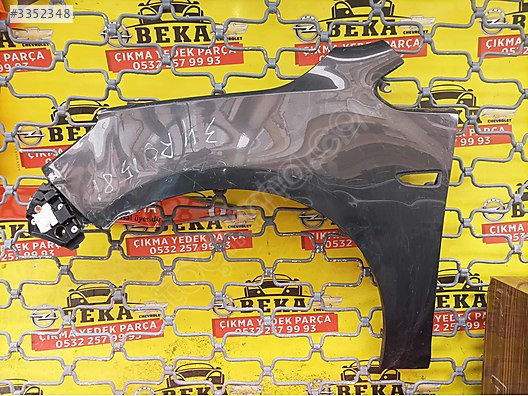 OPEL ASTRA J SOL ÖN ÇAMURLUK GRİ ÇIKMA ORJİNAL YEDEK PARÇA