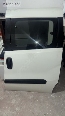 Fiat Doblo sol sürgülü kapı kelebek camlı beyaz hatasız