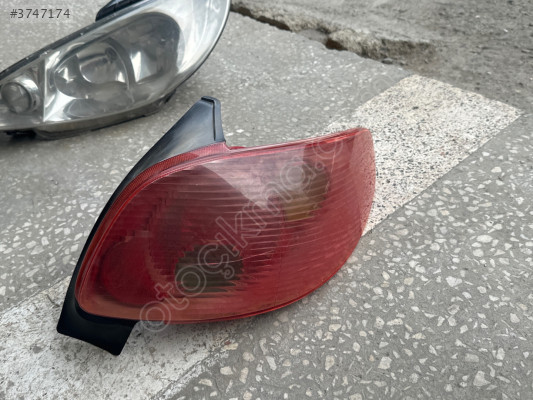 Peugeot 206 sağ arka stop arka stop duyu