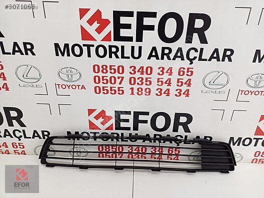 TOYOTA YARİS SIFIR ÖN TAMPON IZGARA 09-11 OEM NO: 53112-0D140