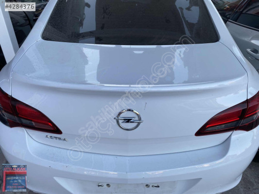 OPEL ASTRA J SEDAN ARKA BAGAJ KAPAĞI BEYAZ HATASIZ