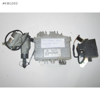 0261204844 6K0906027J Seat İbiza Motor Beyni Komple Seti
